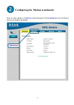 Preview for 4 page of D-Link DSL-360T Quick Installation Manual