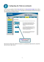 Preview for 8 page of D-Link DSL-360T Quick Installation Manual