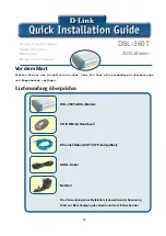 Предварительный просмотр 12 страницы D-Link DSL-360T Quick Installation Manual