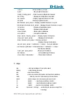 Preview for 3 page of D-Link DSL-500 Command Reference Manual