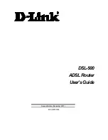 Предварительный просмотр 1 страницы D-Link DSL-500 User Manual