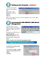 Предварительный просмотр 9 страницы D-Link DSL-504 Quick Install Manual