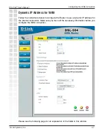 Preview for 47 page of D-Link DSL-504T Manual