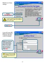 Предварительный просмотр 25 страницы D-Link DSL-514 Quick Installation Manual