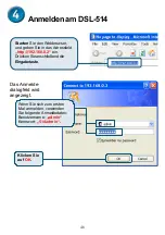 Предварительный просмотр 46 страницы D-Link DSL-514 Quick Installation Manual