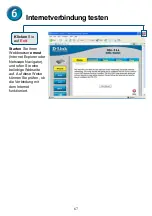 Предварительный просмотр 67 страницы D-Link DSL-514 Quick Installation Manual