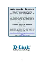 Предварительный просмотр 136 страницы D-Link DSL-514 Quick Installation Manual