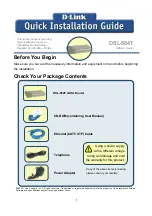 D-Link DSL-584T Quick Installation Manual preview