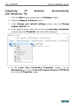 Предварительный просмотр 8 страницы D-Link DSL-G2452GR-5G Quick Installation Manual