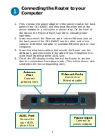 Preview for 2 page of D-Link DSL-G604T Quick Installation Manual