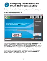 Preview for 10 page of D-Link DSL-G604T Quick Installation Manual