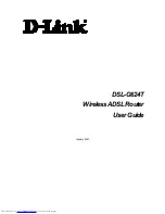 Preview for 1 page of D-Link DSL-G624T User Manual