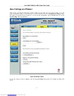 Предварительный просмотр 64 страницы D-Link DSL-G684T User Manual