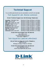 Preview for 21 page of D-Link DSL-G804V Quick Information Manual