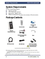 Preview for 2 page of D-Link DSM-120 Install Manual