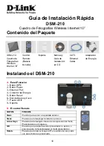 Preview for 10 page of D-Link DSM-210 - Wireless Internet Photo Frame Quick Installation Manual