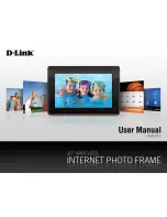 D-Link DSM-210 - Wireless Internet Photo Frame User Manual preview