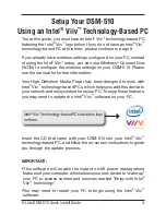 Preview for 4 page of D-Link DSM-510 - MediaLounge High-Definition Media... Quick Install Manual