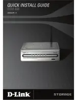 D-Link DSM-600 Quick Install Manual предпросмотр