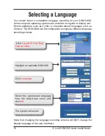 Preview for 15 page of D-Link DSM-600 Quick Install Manual