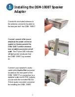 Preview for 2 page of D-Link DSM-910BT Quick Installation Manual