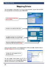 Предварительный просмотр 22 страницы D-Link DSM-G600 - MediaLounge Wireless G Network Storage Enclosure NAS Server Install Manual