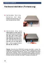 Предварительный просмотр 32 страницы D-Link DSM-G600 - MediaLounge Wireless G Network Storage Enclosure NAS Server Install Manual