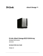 Preview for 1 page of D-Link DSN-1100 xStack Storage Hardware Reference Manual