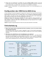 Preview for 8 page of D-Link DSN-3200 - xStack Storage Area Network Array Hard Drive Quick Installation Manual