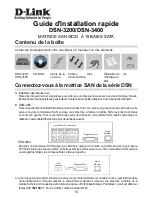 Preview for 10 page of D-Link DSN-3200 - xStack Storage Area Network Array Hard Drive Quick Installation Manual