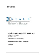 Preview for 1 page of D-Link DSN-5210-10 - xStack Storage Area Network Array Hard Drive Software Manual