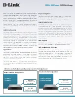 Preview for 3 page of D-Link DSN-610 Brochure & Specs