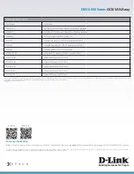 Preview for 7 page of D-Link DSN-610 Brochure & Specs