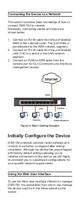 Предварительный просмотр 5 страницы D-Link DSR-150 User Manual