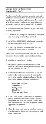 Предварительный просмотр 7 страницы D-Link DSR-150 User Manual