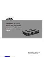 Предварительный просмотр 7 страницы D-Link DSR-250 Quick Installation Manual