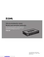 Предварительный просмотр 19 страницы D-Link DSR-250 Quick Installation Manual