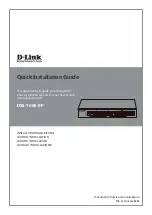 Предварительный просмотр 1 страницы D-Link DSS-100 Quick Installation Manual