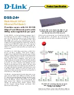 D-Link DSS-24+ Specifications preview