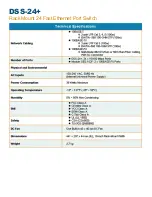 Preview for 2 page of D-Link DSS-24+ Specifications