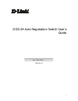 Preview for 1 page of D-Link DSS-24+ User Manual