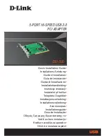 D-Link DU-520 Quick Installation Manual предпросмотр