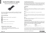 Предварительный просмотр 2 страницы D-Link DUB-1320 Quick Install Manual