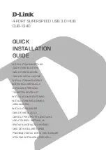 D-Link DUB-1340 Quick Installation Manual предпросмотр