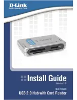 Preview for 1 page of D-Link DUB-CR200 Install Manual