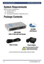 Preview for 2 page of D-Link DUB-CR200 Installation Manual