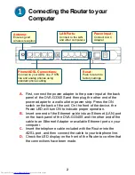 Preview for 2 page of D-Link DVA-G3340S Quick Installation Manual