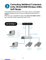 Preview for 5 page of D-Link DVA-G3340S Quick Installation Manual