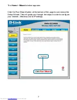 Preview for 7 page of D-Link DVA-G3340S Quick Installation Manual