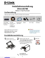 Preview for 5 page of D-Link DVA-G3670B Quick Installation Manual